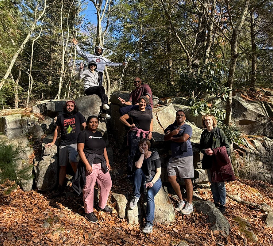 Members of the Tolbert lab at their most recent 2024 lab retreat.