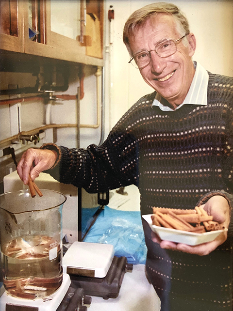 After he retired from Iowa State, Don Graves had a second research career at the University of California, Santa Barbara, where he made important discoveries about natural compounds in cinnamon.