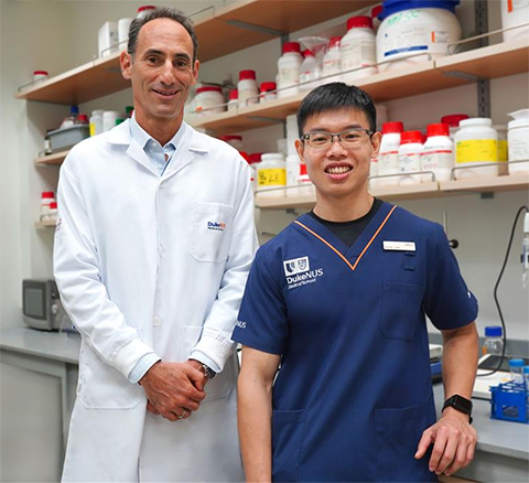 Professor David Silver, Deputy Director of Duke-NUS’ Cardiovascular & Metabolic Disorders (CVMD) Programme, and Dr Randy Loke