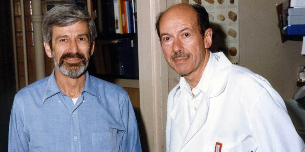 Martin Gellert and Gary Felsenfeld standing side by side