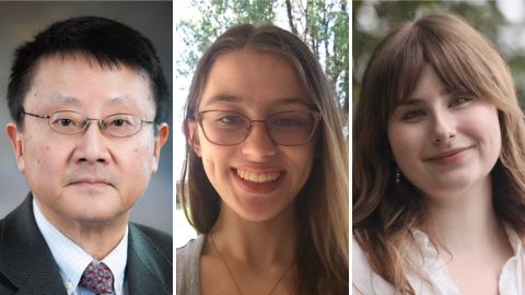 Sung honored for research; Sliger, Young named astronaut scholars