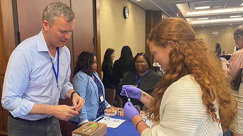 Crime scene biochemistry at the Capitol