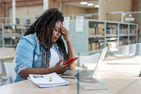 Students of color become less confident in their academic abilities when they encounter racially demeaning content online.