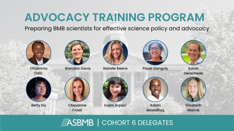 Meet the 2024 ASBMB Advocacy Training Program delegates