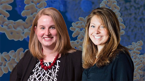 Amacher, Pollock named Henry Dreyfus scholars